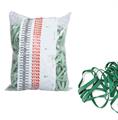 ELASTICI FETTUCCIA VERDI MM.8  DIAMETRO 100 MM. 6002G280
