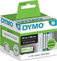 ETICHETTE DYMO LW SML BLK/WHI 38X19