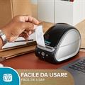 ETICHETTE DYMO LW SML BLK/WHI 38X19