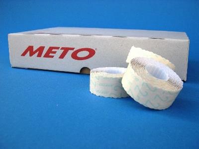 NASTRI PREZZATRICE METO 26X12 BIANCHI