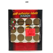 ETICHETTE ADESIVE ORO DM.27 COD.8 X10008GOLD