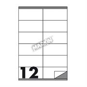 ETICHETTE MULTIUSO A4 fogli 100 INUC504 105X48 23221