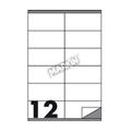 ETICHETTE MULTIUSO A4 fogli 100 INUC504 105X48 23221