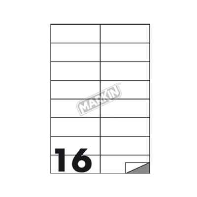 ETICHETTE MULTIUSO A4 fogli 100 INUC511 105X37 23220