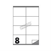 ETICHETTE MULTIUSO A4 fogli 100 INUC502 105X72 28012