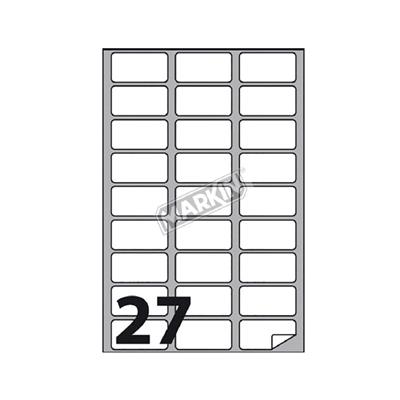 ETICHETTE MULTIUSO A4 fogli 100 INUC524 56X28 12896