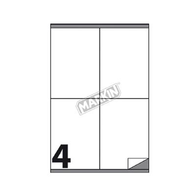 ETICHETTE MULTIUSO A4 fogli 100 INUC519 105X148,5 23222