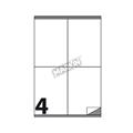 ETICHETTE MULTIUSO A4 fogli 100 INUC519 105X148,5 23222
