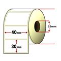 ROTOLO ETICHETTE TERMICHE 40X30 PZ.2000 ANIMA 25
