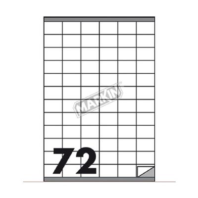 ETICHETTE MULTIUSO A4 fogli 100 INUC526 35X23.5 12883