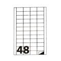 ETICHETTE MULTIUSO A4 fogli 100 INUC530 48X25 12888
