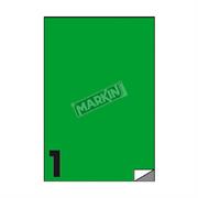 ETICHETTE MULTIUSO 210X297 VERDI 100 FOGLI