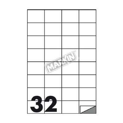 ETICHETTE MULTIUSO A4 fogli 100 INUC543 52,5X37 12892