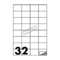 ETICHETTE MULTIUSO A4 fogli 100 INUC543 52,5X37 12892