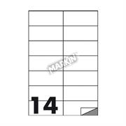 ETICHETTE MULTIUSO A4 fogli 100 INUC508 105X42 12886