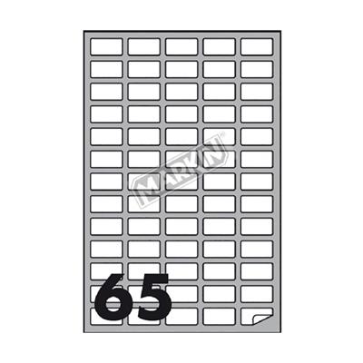ETICHETTE MULTIUSO A4 fogli 100 INUA400 38.1X21.2 12880