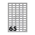 ETICHETTE MULTIUSO A4 fogli 100 INUA400 38.1X21.2 12880