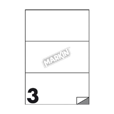 ETICHETTE MULTIUSO A4 fogli 100 INUC520 210X99 28016