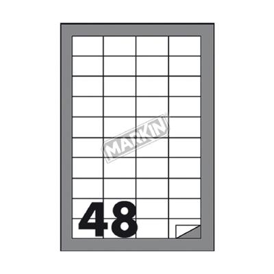 ETICHETTE MULTIUSO A4 fogli 100 INUC553 48,5X25,4 12894