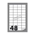ETICHETTE MULTIUSO A4 fogli 100 INUC553 48,5X25,4 12894