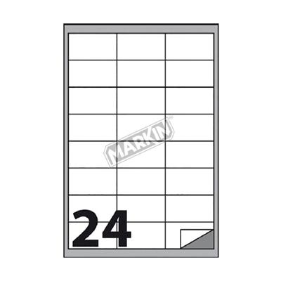 ETICHETTE MULTIUSO A4 CM0552 66X33,86