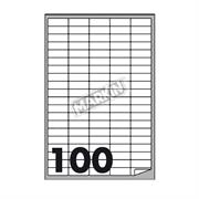 ETICHETTE MULTIUSO A4 fogli 100 INUA401 37X14 12884