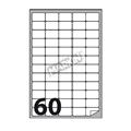 ETICHETTE MULTIUSO A4 fogli 100 INUA402 37,5X23,5 16005