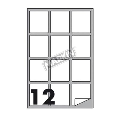 ETICHETTE MULTIUSO A4 A420 63.5X72