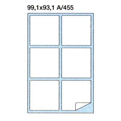 ETICHETTE MULTIUSO A4 fogli 100 INUA455 99,1X93,1 16010