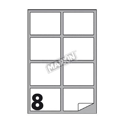 ETICHETTE MULTIUSO A4 fogli 100 INUA450 99,1X67,7 12882