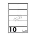 ETICHETTE MULTIUSO A4 fogli 100 INUA445 99,6X57 12890