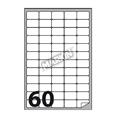 ETICHETTE MULTIUSO A402 37,5X23,5 ROSSE