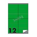 ETICHETTE MULTIUSO 105X48 VERDI 100 FOGLI