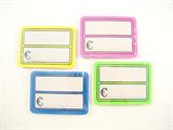 SEGNAPREZZI PVC FLUO STAMPATI 7X9 PZ.10 10885