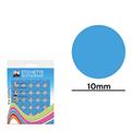 BUSTA ETICHETTA ADESIVE FF10 INU04 DM.10 AZZURRO