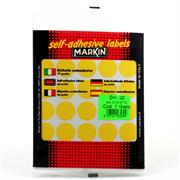 BUSTA ETICHETTA 7 DM.22 GIALLO