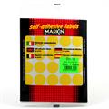BUSTA ETICHETTA 7 DM.22 GIALLO