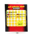 BUSTA ETICHETTA 5 DM.14 GIALLE X10005G