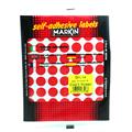 BUSTA ETICHETTA 5 DM.14 ROSSO X10005R