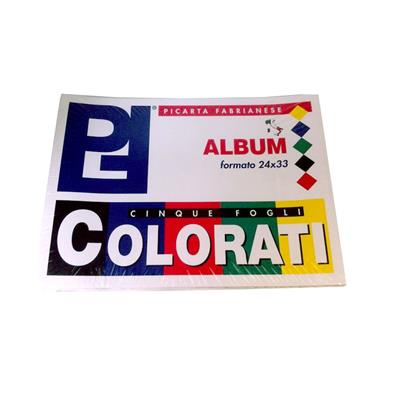 ALBUM DISEGNO 24X33 F.5 COLORATO 10105