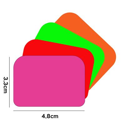 SEGNAPREZZI MINI PZ.50 QUADRATO 10900/4 39904