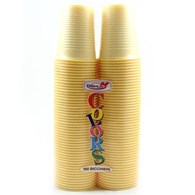 BICCHIERI 200CC PZ.100 CREMA