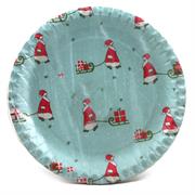 PIATTI D23 P.DUNI 10 PZ BABBO NATALE