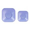 SCODELLE QUADRATE 18X18 PZ.8 LAVANDA