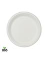 PIATTO POLPA DI CELLULOSA D.18 PZ.50