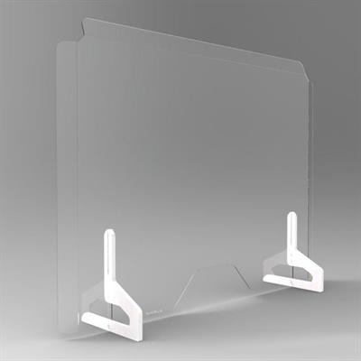 SCHERMO PROTETTIVO DA BANCO PLEXIGLASS 75X100CM