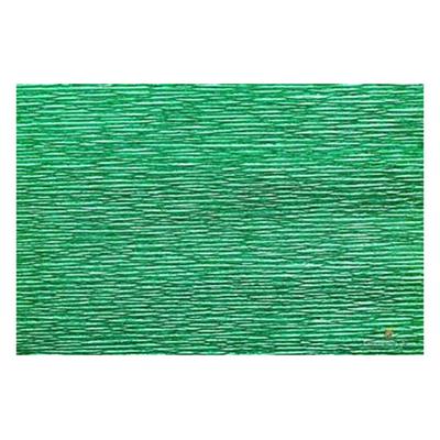 ROTOLI CRESPO METALLIZZATO GR.180 VERDE BRILLANTE 804