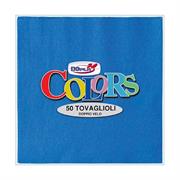 TOVAGLIOLI DOPLA 33X33 PZ.50 BLU