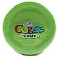 PIATTINI DOPLA PZ.50 VERDE ACIDO