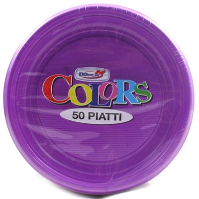 PIATTINI DOPLA PZ.50 VIOLA